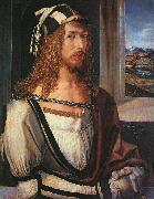 Albrecht Durer Self Portrait with Gloves Spain oil painting reproduction
